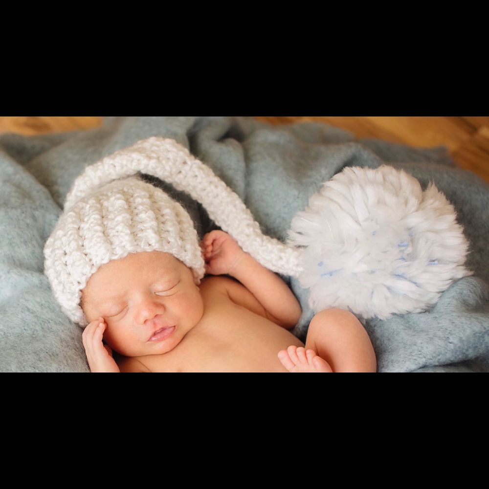 Handmade Newborn Hat - Picture 2 of 2